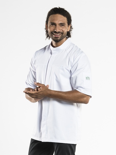Chaud Devant Salerno RPB White Short Sleeve Chef Jacket