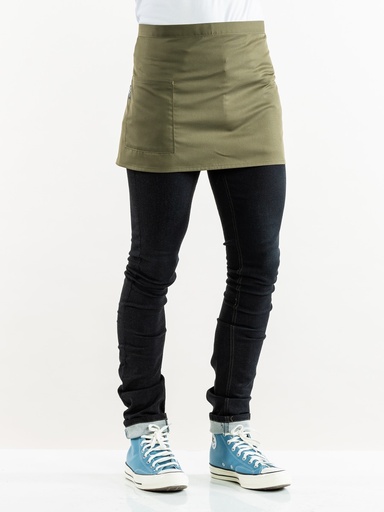 Chaud Devant 3-Pockets Dark Olive Apron