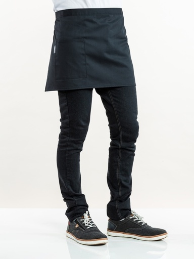 Chaud Devant 3-Pockets Black Apron