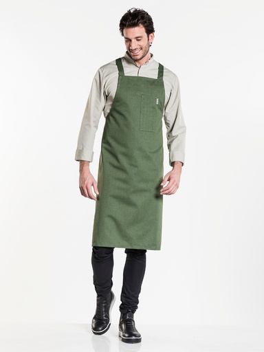 [CD-55099] Chaud Devant Nordic Cross Forest Bib Apron