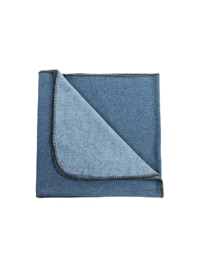 [CD-76099] Chaud Devant Plaid Suave Blue Melee