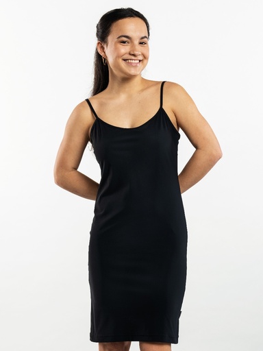 Chaud Devant Camomille Black Dress