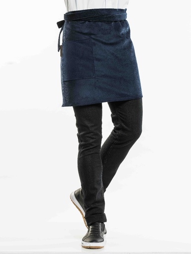 [CD-85599] Chaud Devant Blue Velvet Apron