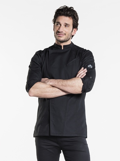 Chaud Devant Biker SFX Black Chef Jacket