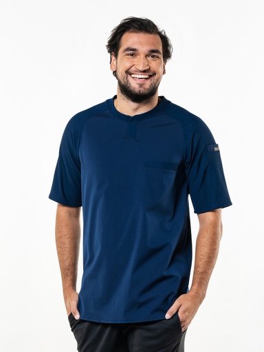 Chaud Devant T-shirt Valente UFX Navy Chef Jacket