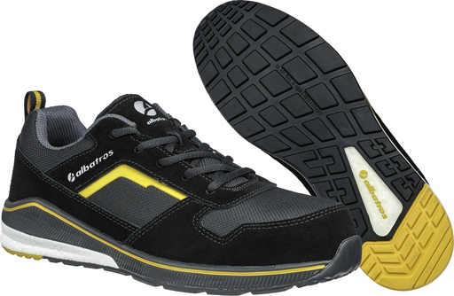 Albatros 647600 Court Black Low S3 Werkschoenen
