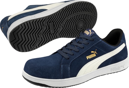Puma 640020 Iconic Suede Navy Low S1PL Werkschoenen