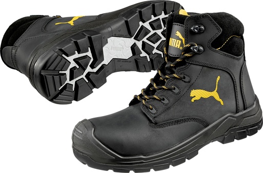 Puma 630411 Borneo Black Mid S3 Werkschoenen