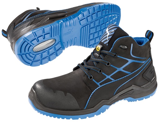 Puma 634200 Krypton Blue Mid S3 Werkschoenen