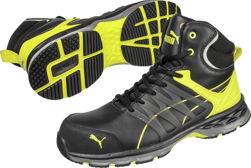 Puma 633880 Velocity 20 Yellow Mid S3 Werkschoenen