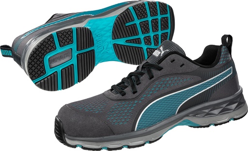 Puma 643900 Fuse Knit Blue Low Wns S1P Werkschoenen