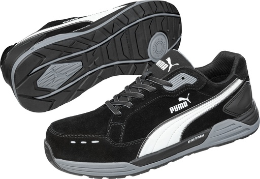 Puma 644650 Airtwist Black Low S3 Werkschoenen
