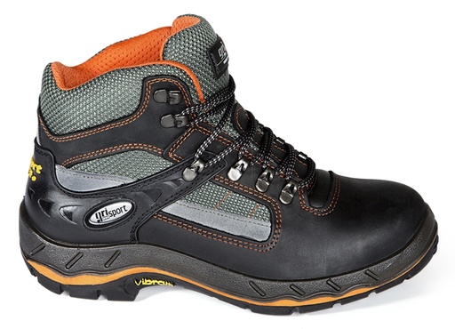 Grisport 71607 Zwart/Oranje Boot Werkschoenen