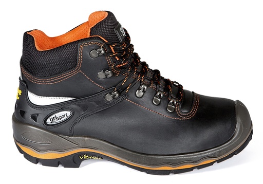 Grisport 72003 Zwart/Oranje S3 Boot Werkschoenen