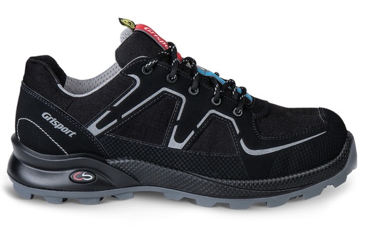 Grisport Nordic Cross Safety S3 Black Silver Werkschoenen