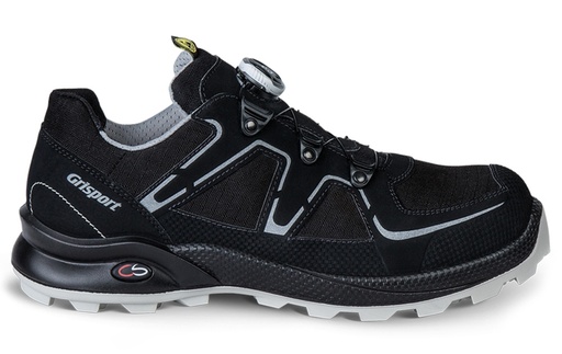 Grisport Horizon Boa Cross Safety S3 Black Silver Werkschoenen