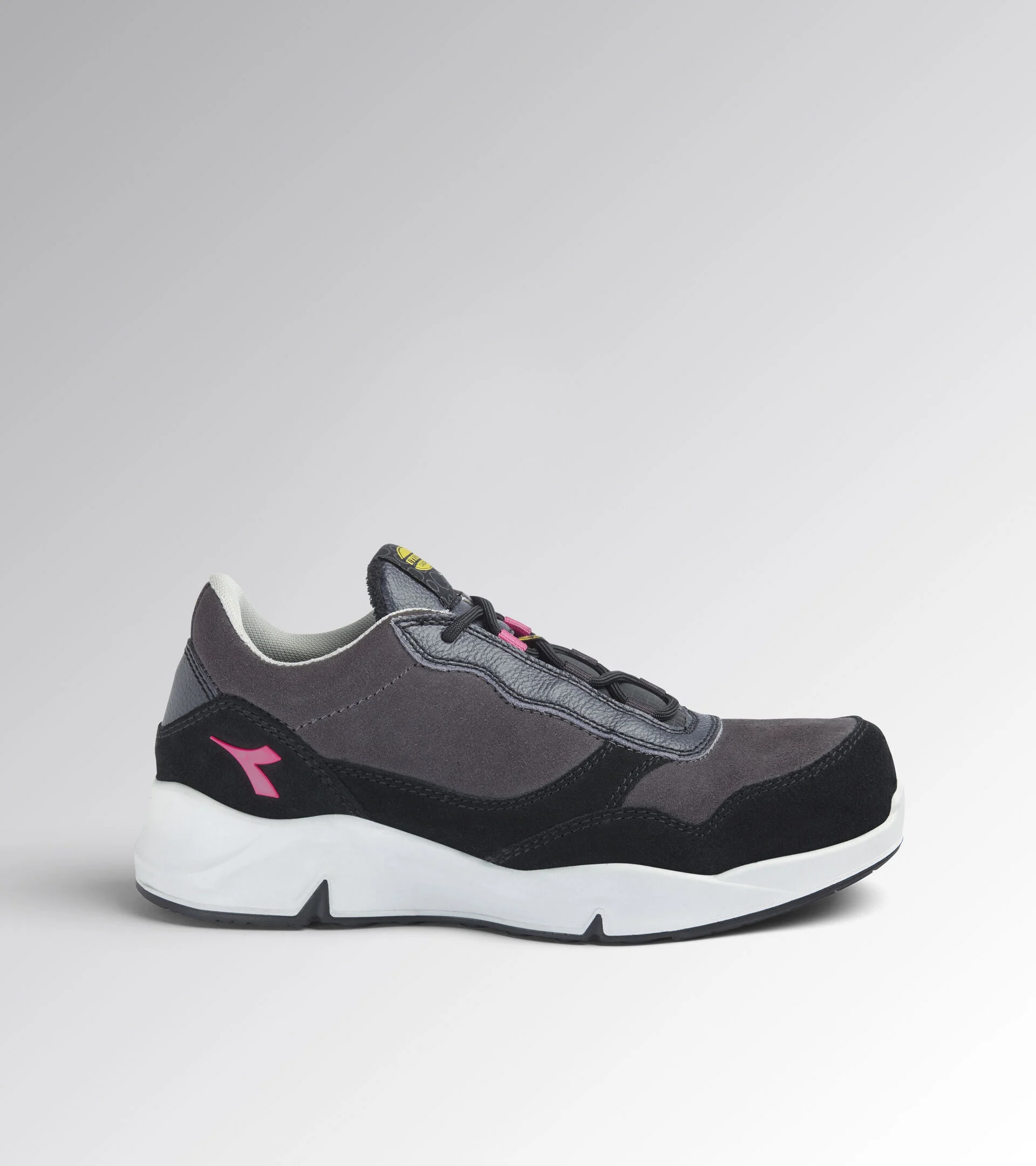 Diadora Athena Low S3L Fo Sr Esd Nine Iron Raspberry Werkschoenen