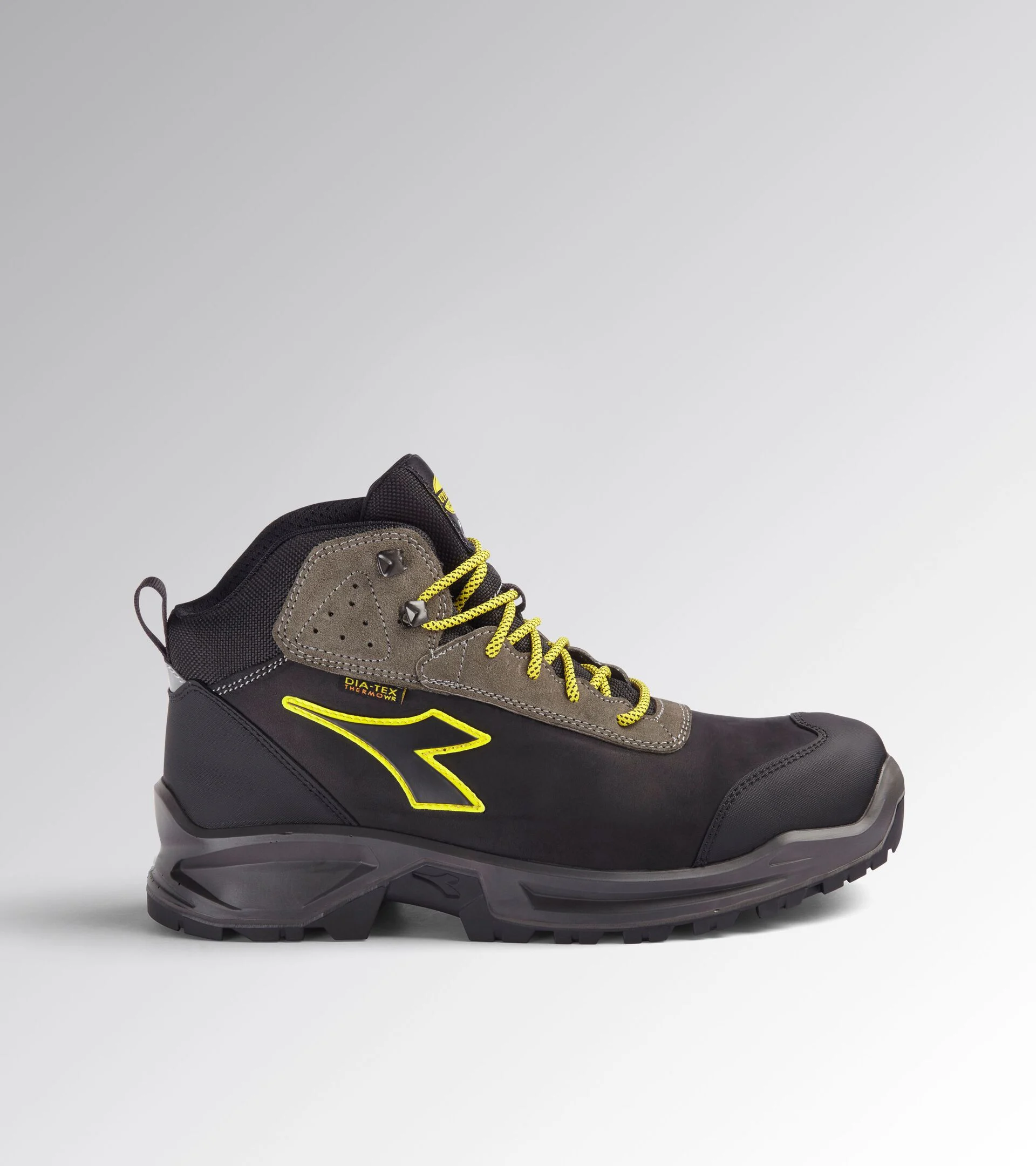 Diadora Sport Diatex Mid S7S Fo Ci Sr Black Steel Gray Werkschoenen