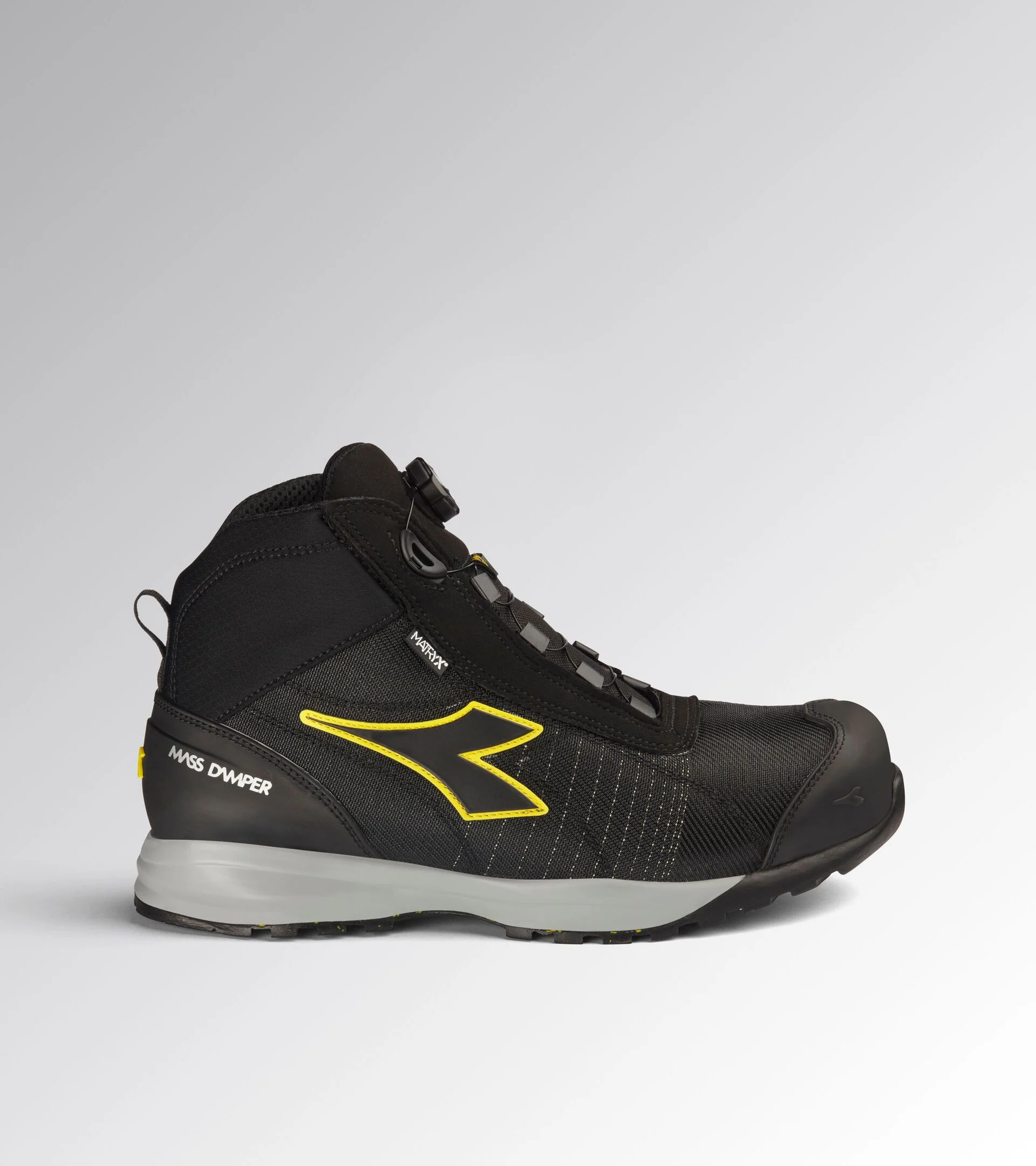 Diadora Glove Mds Mtx Q Mid S3S Fo Hro Sr Sc Esd Black Black Werkschoenen
