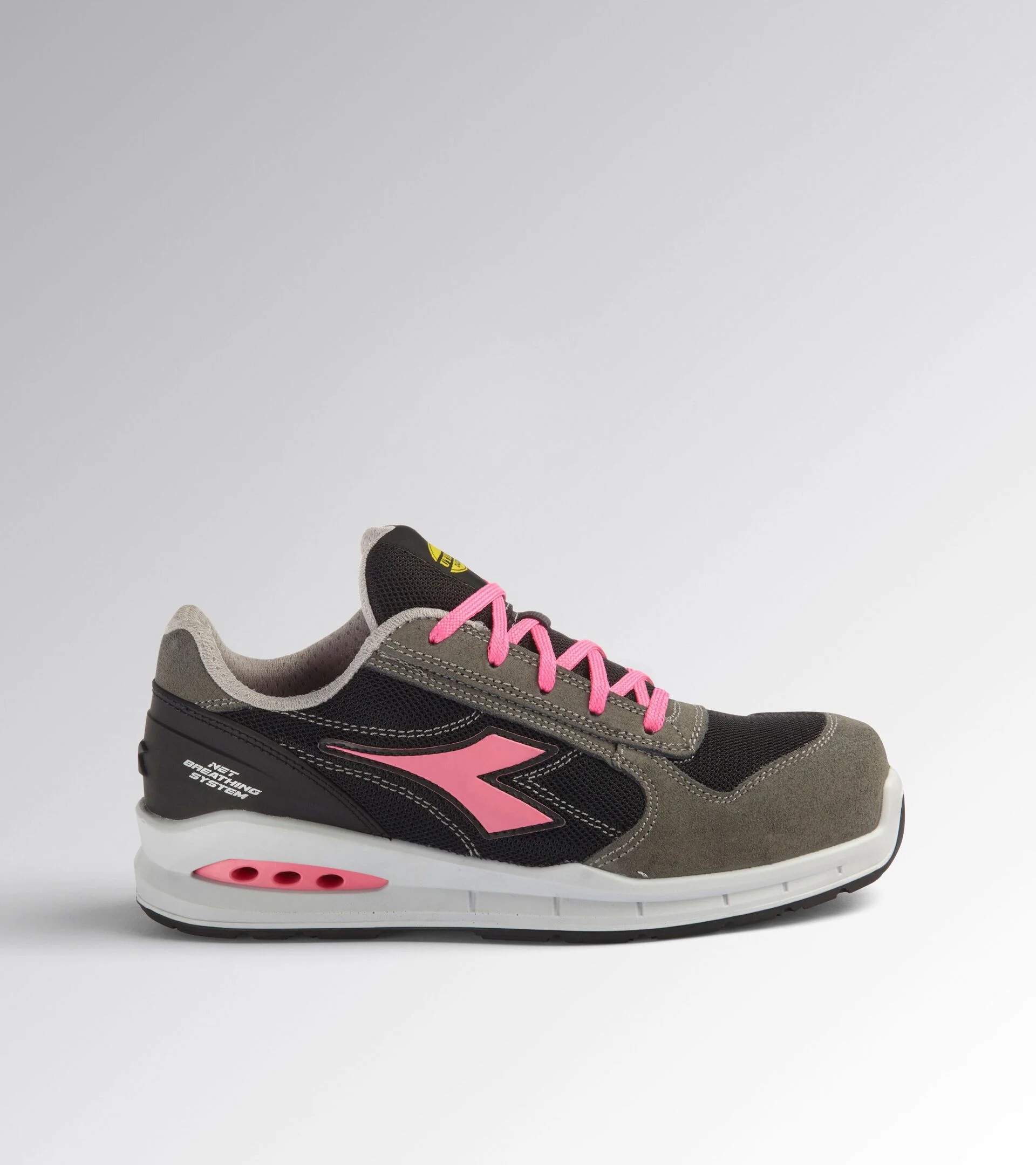 Diadora Run Net Ab Low S1Ps Fo Sr Smoke Black Werkschoenen