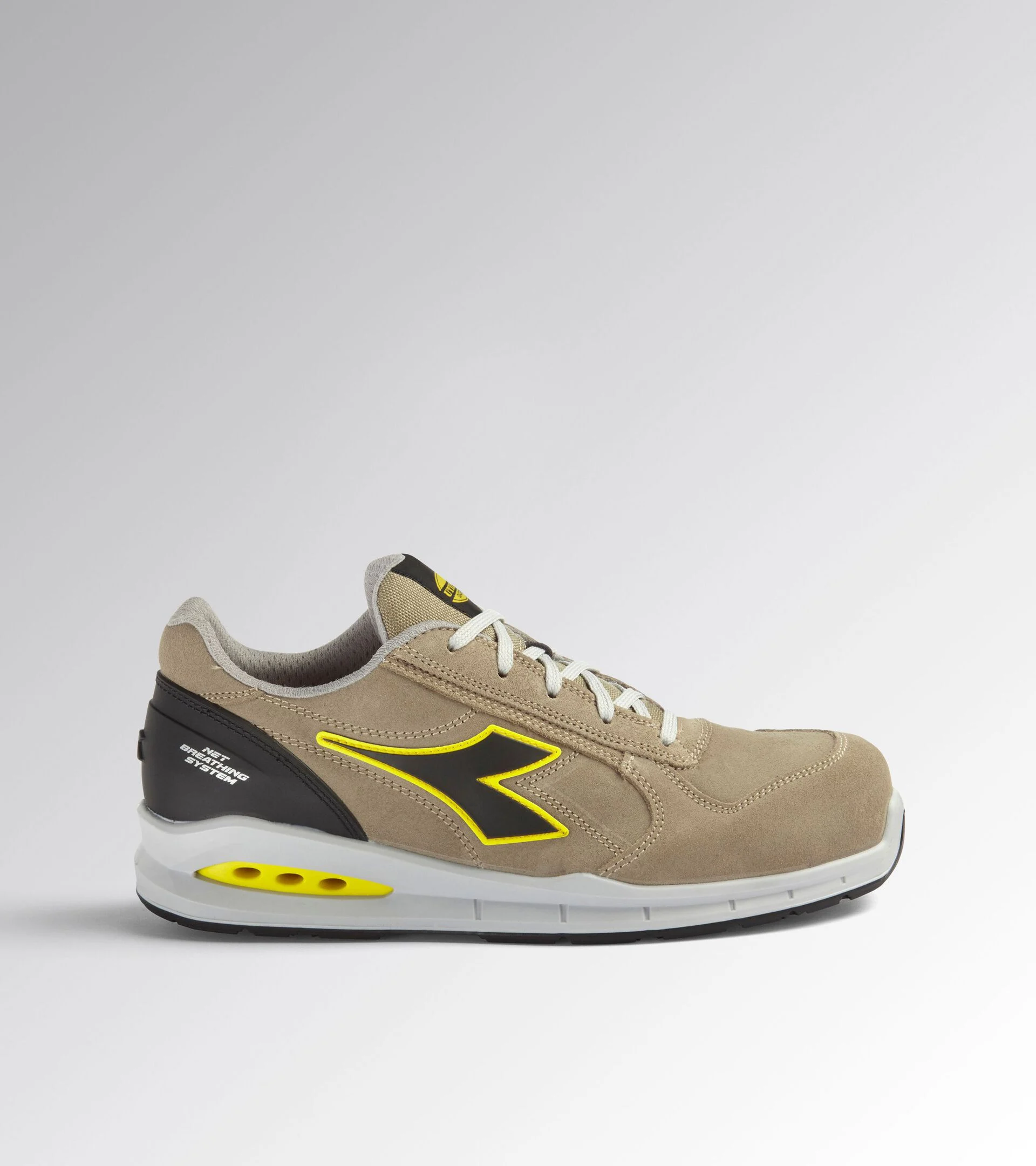 Diadora Run Net Ab Low S3S Fo Sr Moon Rock Gray Moon Rock Gray Werkschoenen