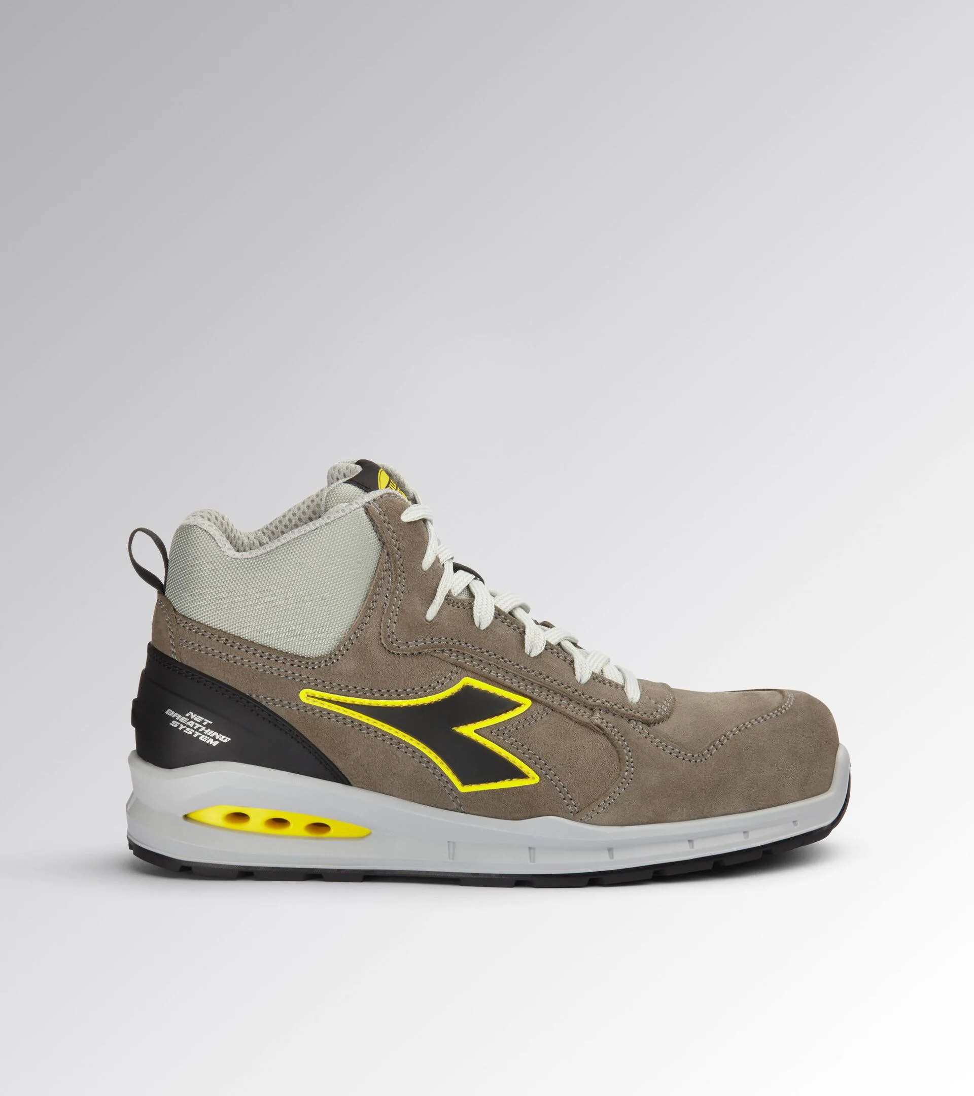 Diadora Run Net Ab Mid S3S Fo Sr Wind Gray Wind Gray Werkschoenen