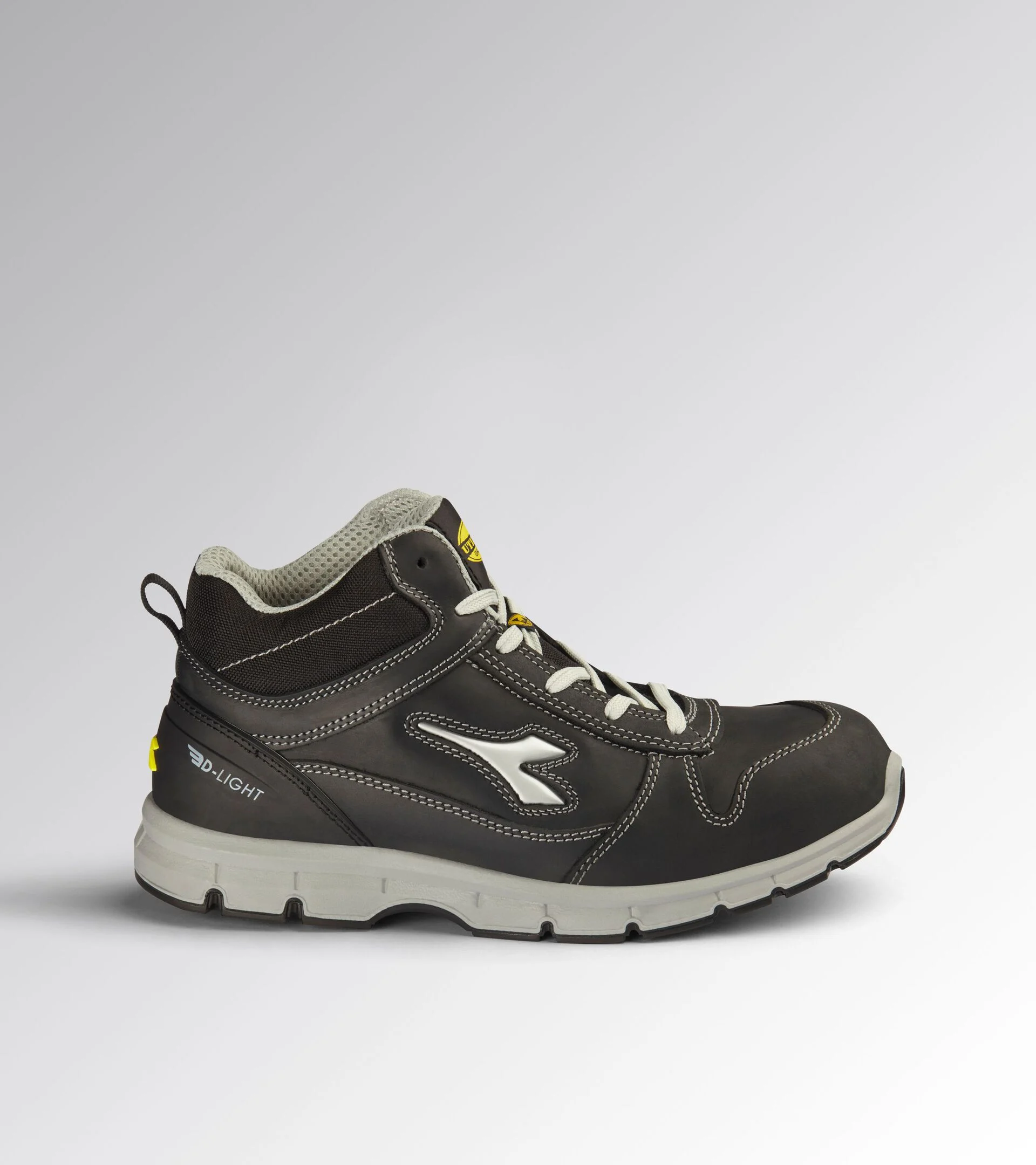 Diadora Run Mid S3S Fo Sr Esd Black Werkschoenen