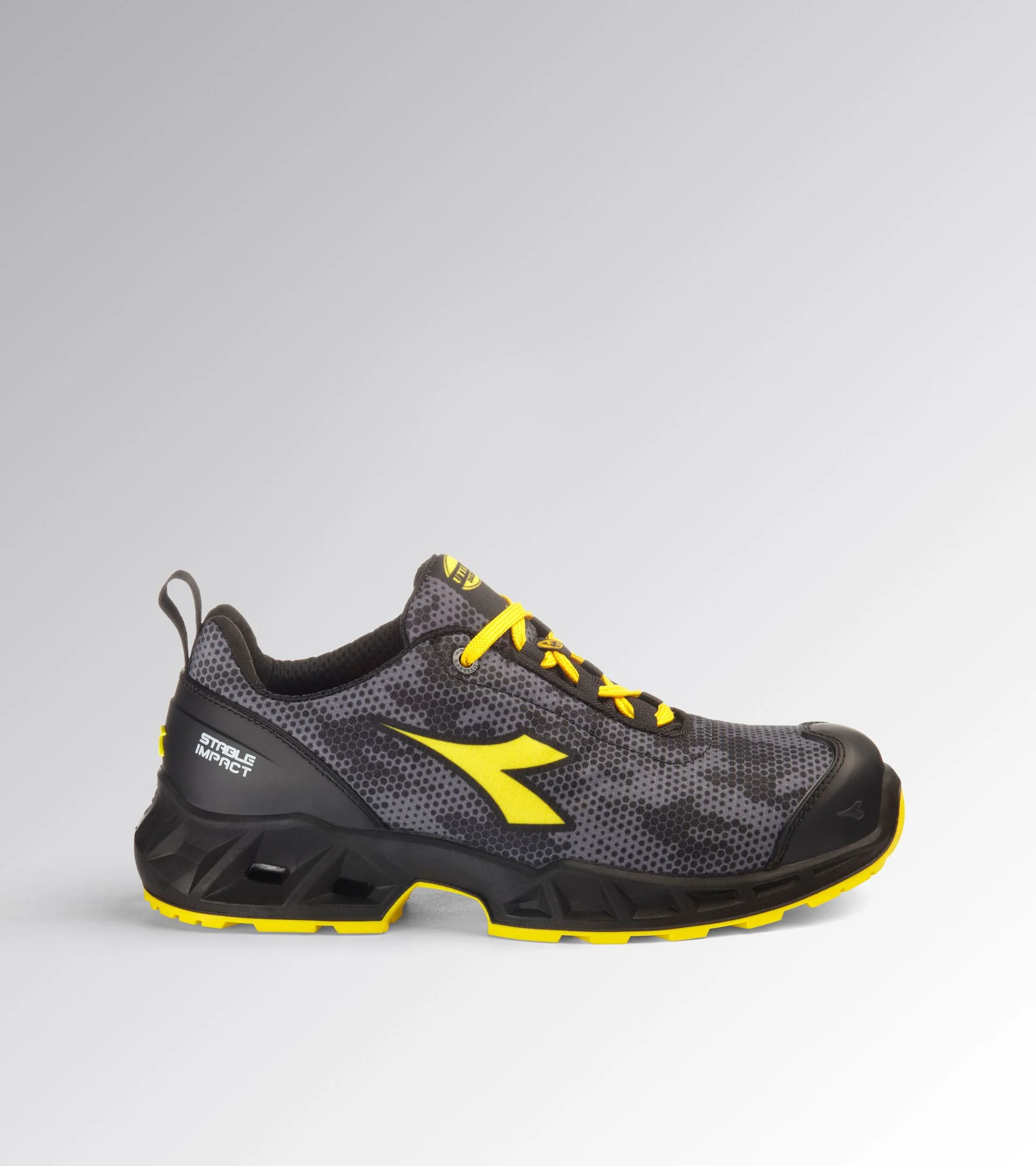 Diadora Shark Stable Imp Low S3S Fo Sr Sc Esd Black Gray C2541 Werkschoenen