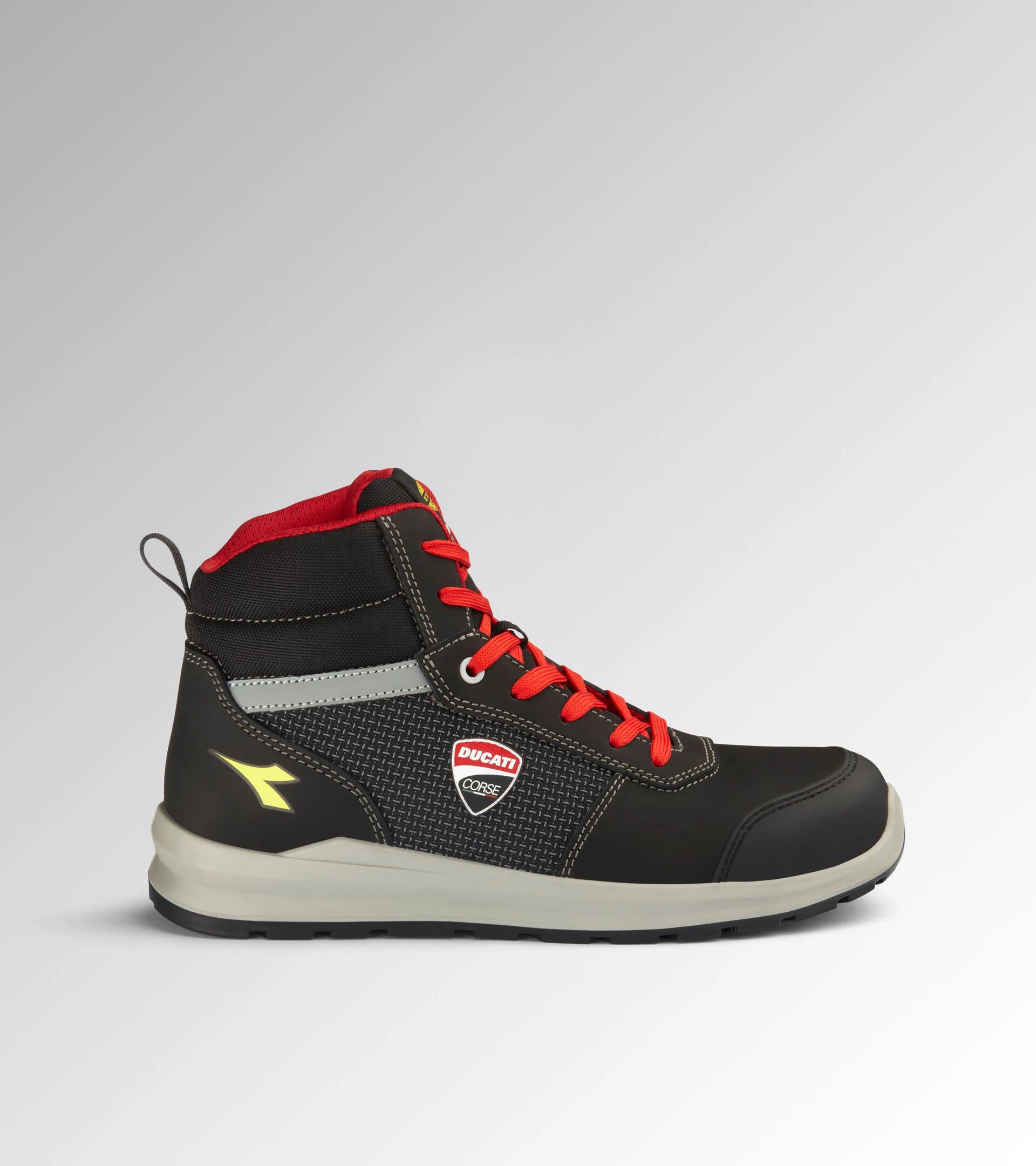 Diadora Speedy Race Mid S3S Fo Sr Sc Met Free Black Gray C2541 Werkschoenen