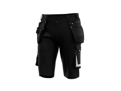 Safety Jogger Alkes Short Men Black