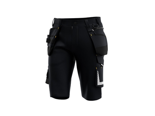 Safety Jogger Alkes Short Men Night Blue Dark Grey