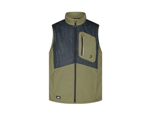 Safety Jogger Oak Body Warmer M Khaki Black