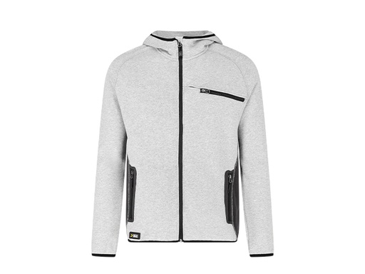 Safety Jogger Oak Hoodie Men 2 Light Grey Dark Grey