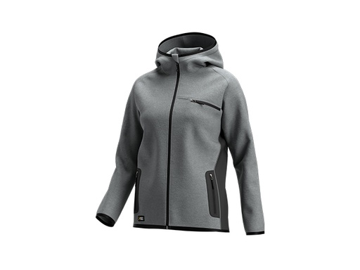 Safety Jogger Oak Hoodie W Light Grey Dark Grey