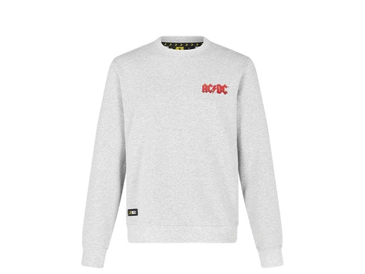Safety Jogger Acdc Crewneck Light Grey