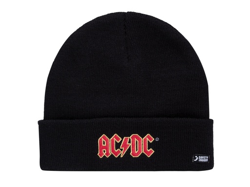 [SJ-012873-ONESIZE] Safety Jogger Acdc Beanie Muts Black