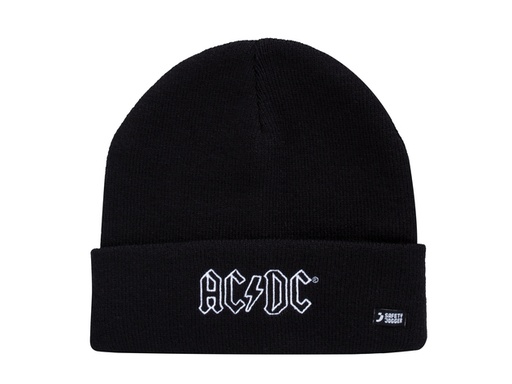 [SJ-012878-ONESIZE] Safety Jogger Acdc Beanie Muts Black
