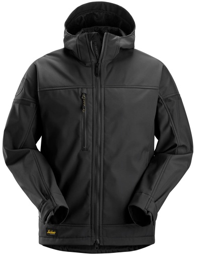 Snickers 1226 Allroundwork Softshell Stretch Jack Met Capuchon