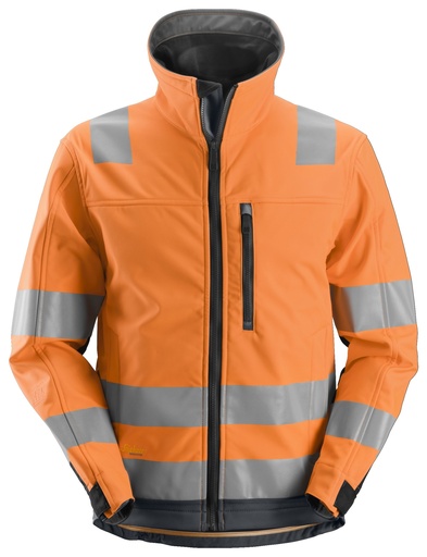 Snickers 1230 Allroundwork High-Vis Softshell Jack Klasse 3