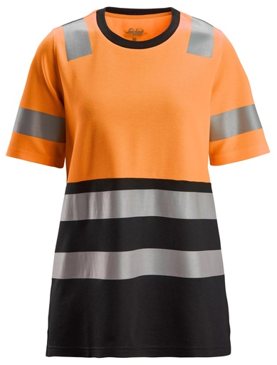 Snickers 2573 High-Vis Klasse 1 Dames T-Shirt