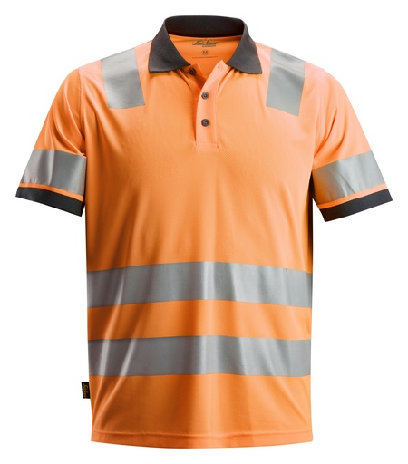 Snickers 2730 Allroundwork High-Vis Polo Shirt Klasse 2