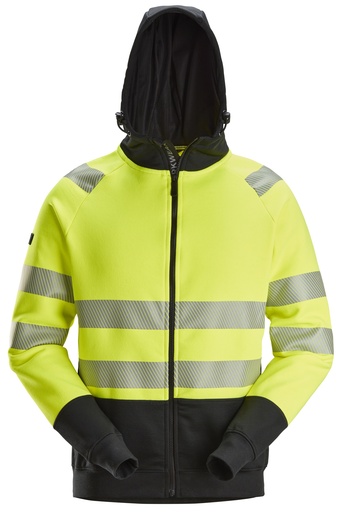 Snickers 2839 High-Vis Klasse 2 Hoodie Met Rits
