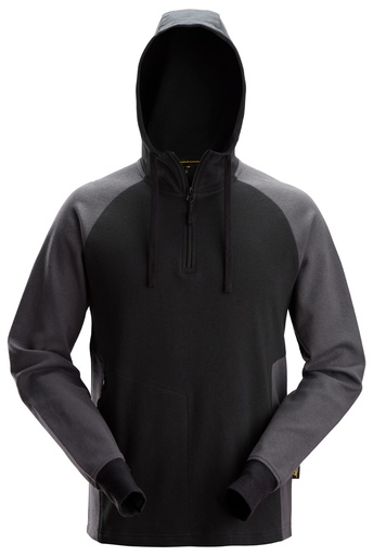 Snickers 2842 Tweekleurige Hoodie Met Halve Rits