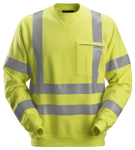 Snickers 2863 Protecwork Sweatshirt High-Vis Klasse 3