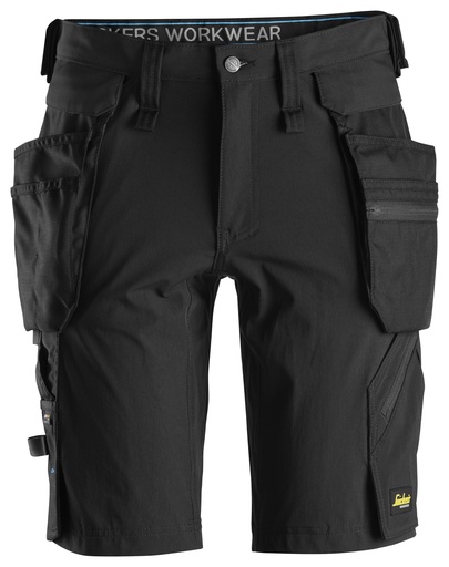 Snickers 6108 Litework Kortebroek+ Met Afneembare Holsterzakken