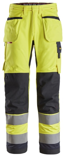 Snickers 6260 Protecwork Werkbroek Met Holsterzakken High-Vis Klasse 2