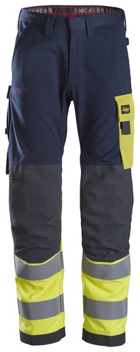 Snickers 6376 Protecwork Werkbroek High-Vis Klasse 1