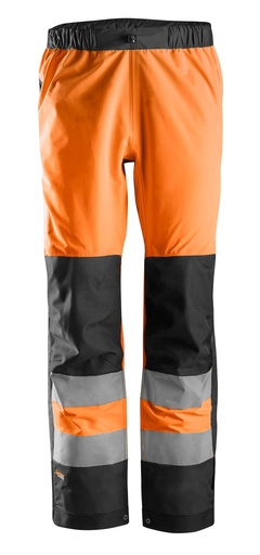 Snickers 6530 Allroundwork High-Vis Waterproof Shell Broek Klasse 2