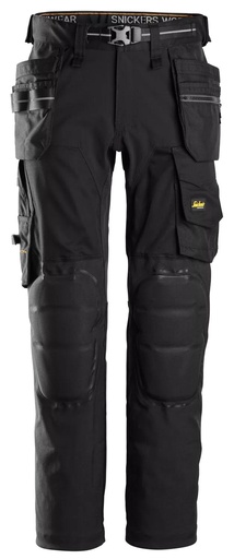 Snickers 6590 Allroundwork Stretch Werkbroek Capsulized™ Kniebeschermers Holsterzakken