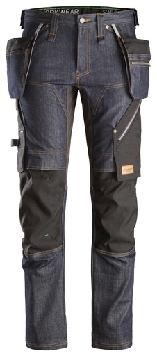 Snickers 6955 Flexiwork Denim Werkbroek+ Met Holsterzakken